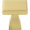 Elements 1" Overall Length Brushed Gold Square Hadly Cabinet Knob 449BG - alternate 6
